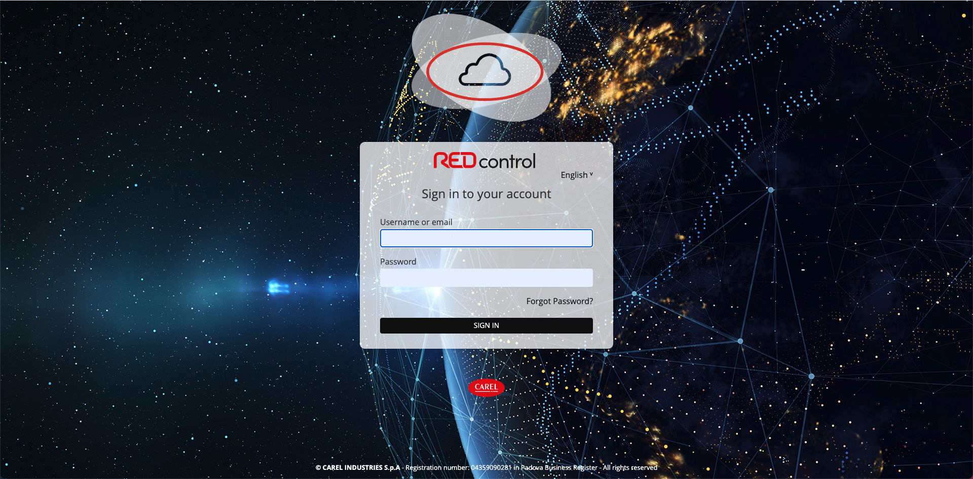 REDcontrol for food service*